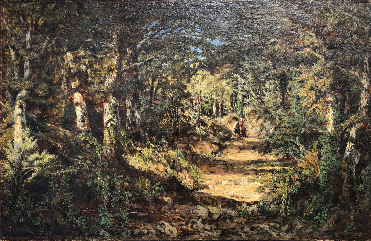 Theodore Rousseau - la Foret de Fontainebleau - Paris